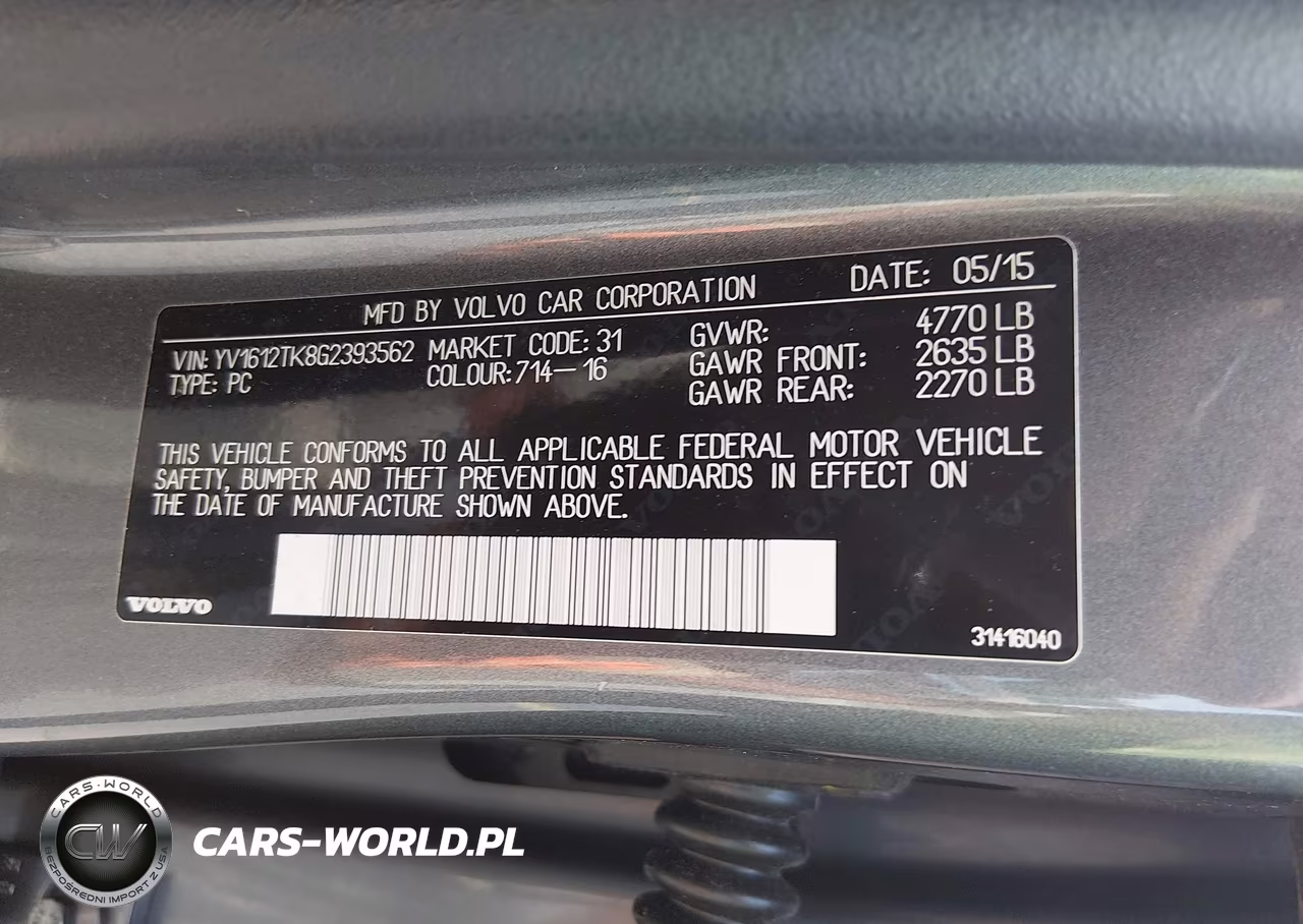 2016 Volvo S60 T5 Premier VIN:YV1612TK8G2393562 - 9