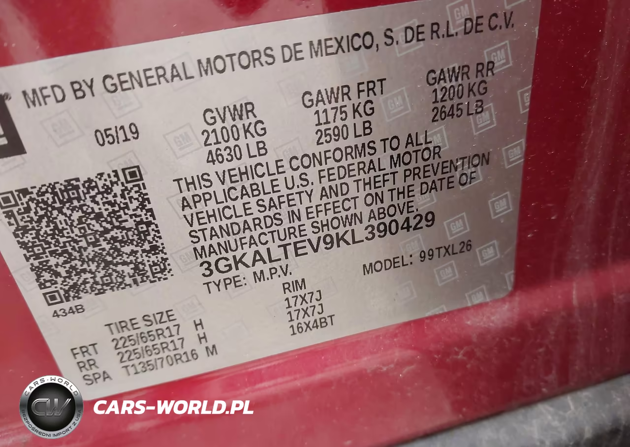 2019 GMC Terrain Sle VIN:3GKALTEV9KL390429 - 9