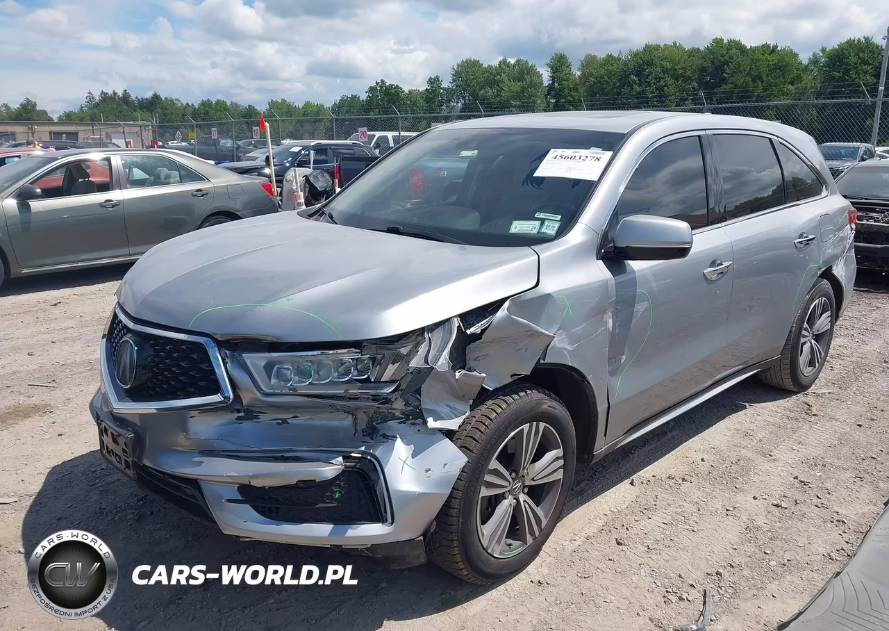 2019 Acura Mdx Standard VIN:5J8YD4H33KL022560 - 2
