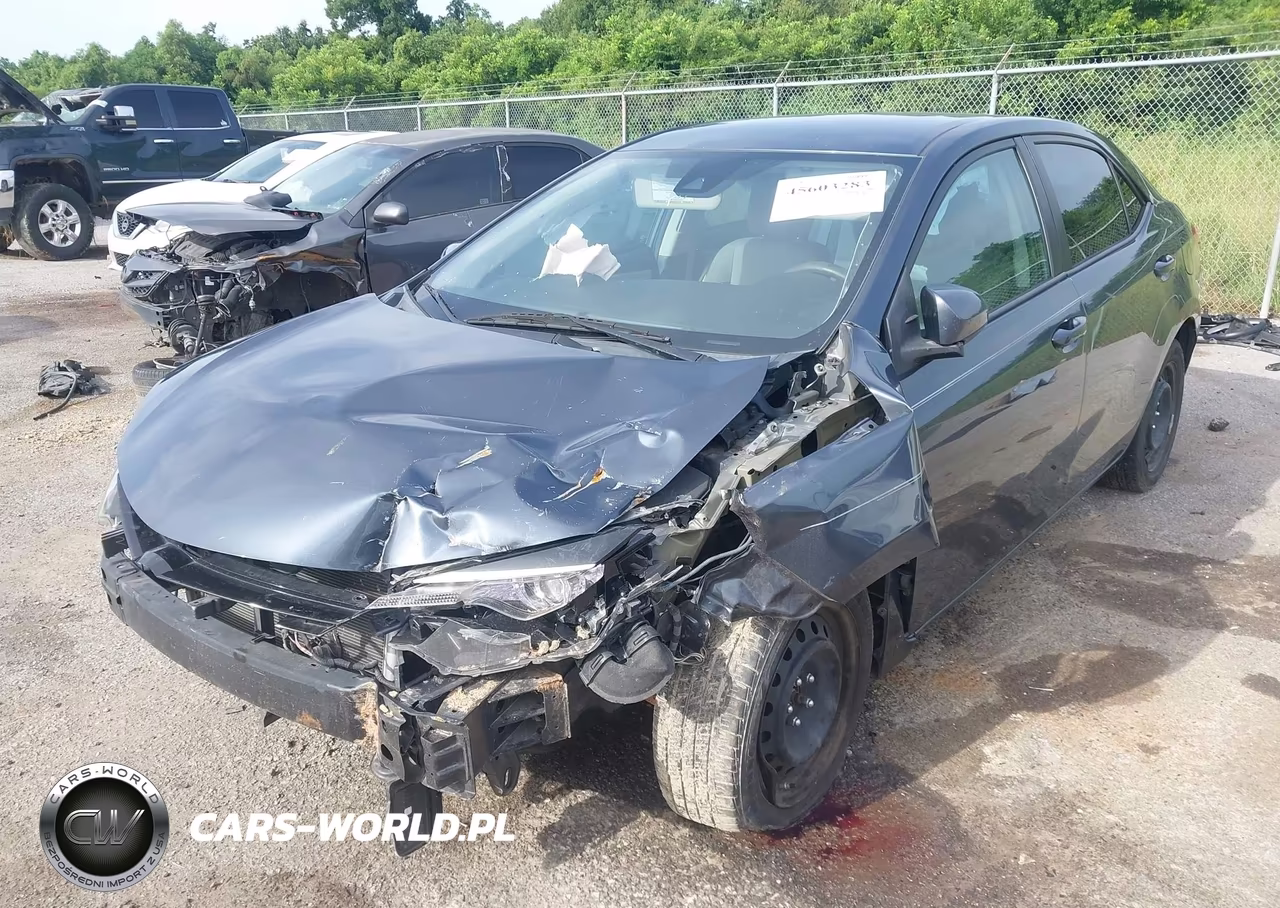 2017 Toyota Corolla Le VIN:2T1BURHEXHC790474 - 2