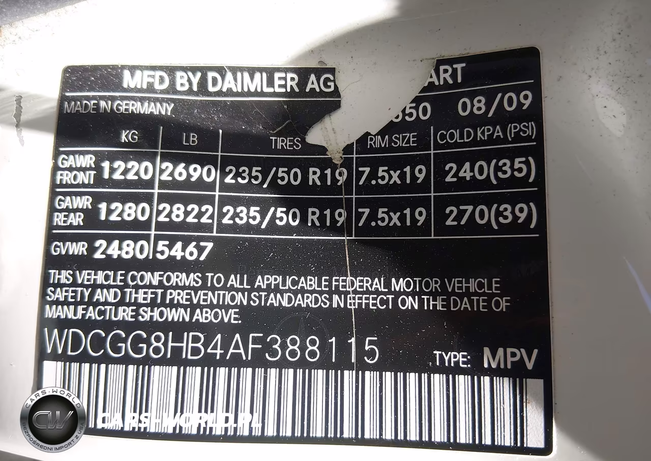 2010 Mercedes-Benz Glk 350 4Matic VIN:WDCGG8HB4AF388115 - 9
