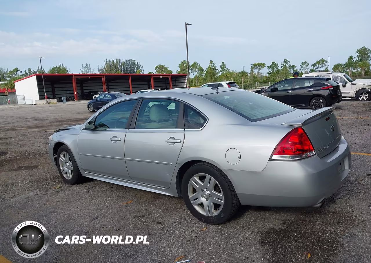 2012 Chevrolet Impala Lt VIN:2G1WB5E39C1140277 - 3