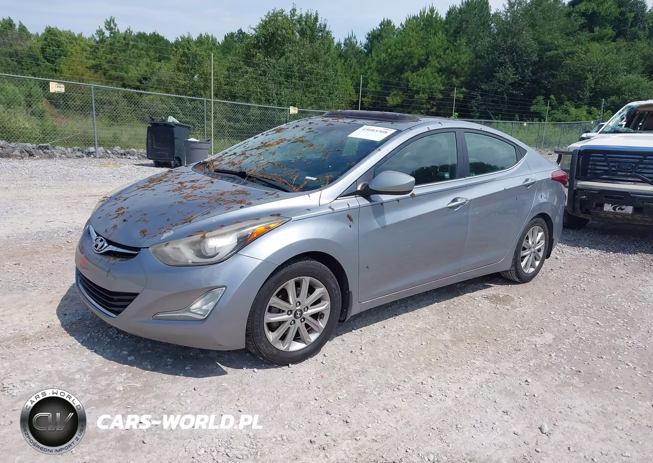 2015 Hyundai Elantra Se VIN:5NPDH4AEXFH600208 - 2