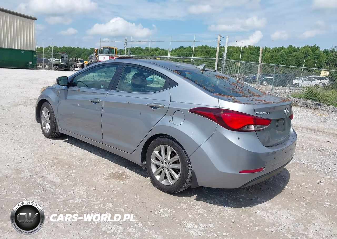 2015 Hyundai Elantra Se VIN:5NPDH4AEXFH600208 - 3