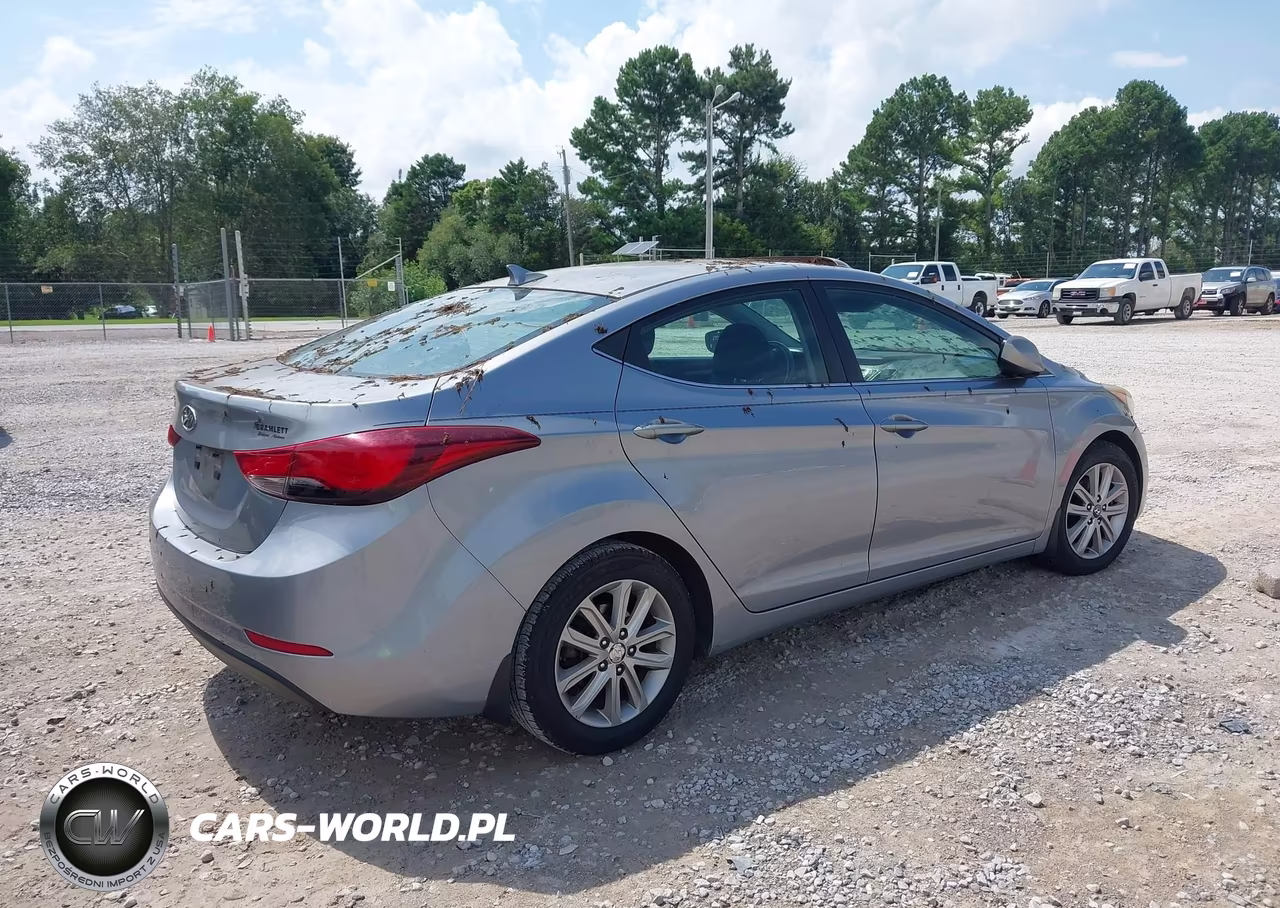 2015 Hyundai Elantra Se VIN:5NPDH4AEXFH600208 - 4