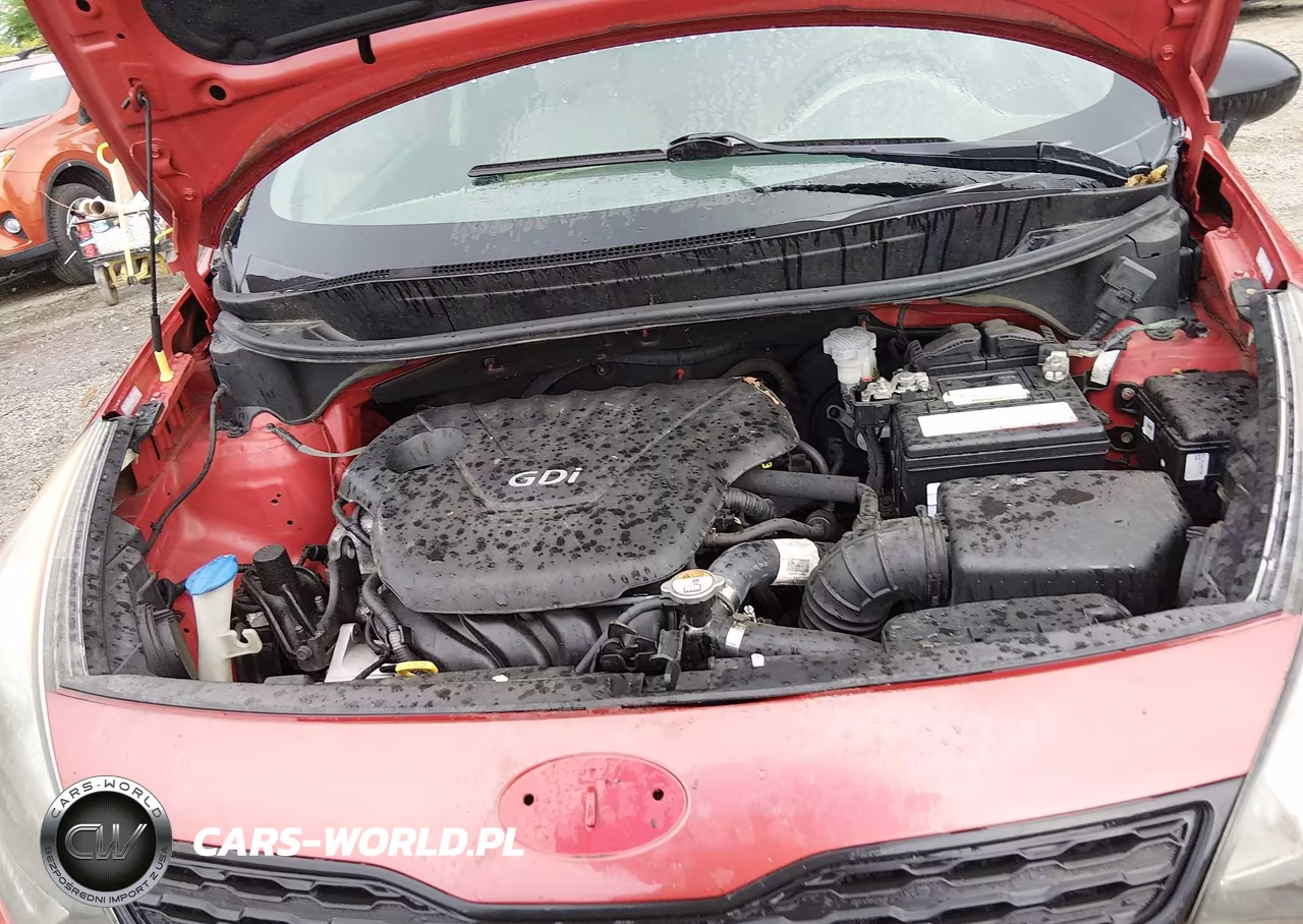 2013 Kia Rio Lx VIN:KNADM5A31D6131336 - 10