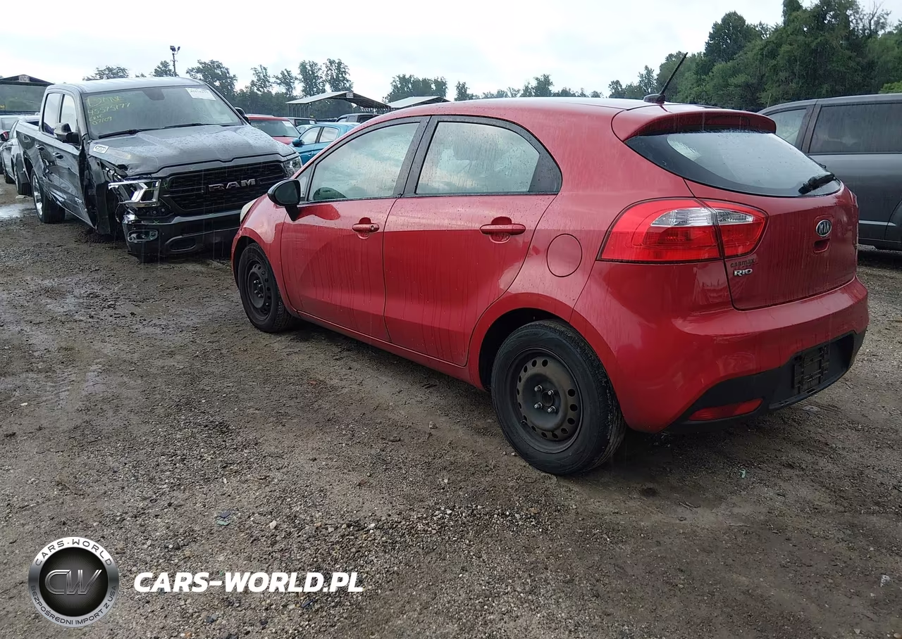 2013 Kia Rio Lx VIN:KNADM5A31D6131336 - 3