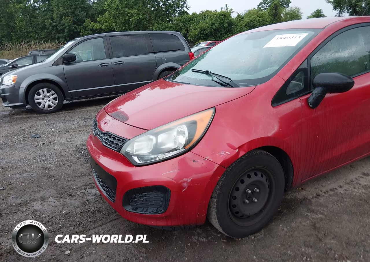 2013 Kia Rio Lx VIN:KNADM5A31D6131336 - 6