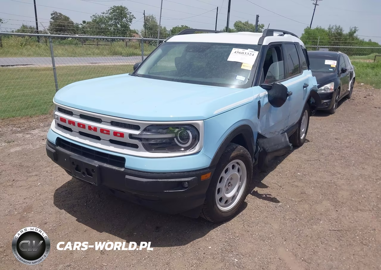 2024 Ford Bronco Sport Heritage VIN:3FMCR9G63RRE74132 - 2