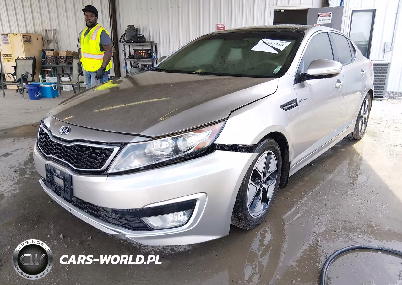 2013 Kia Optima Hybrid Ex VIN:KNAGM4AD6D5053612 - 2
