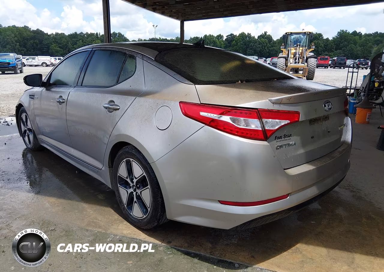 2013 Kia Optima Hybrid Ex VIN:KNAGM4AD6D5053612 - 3