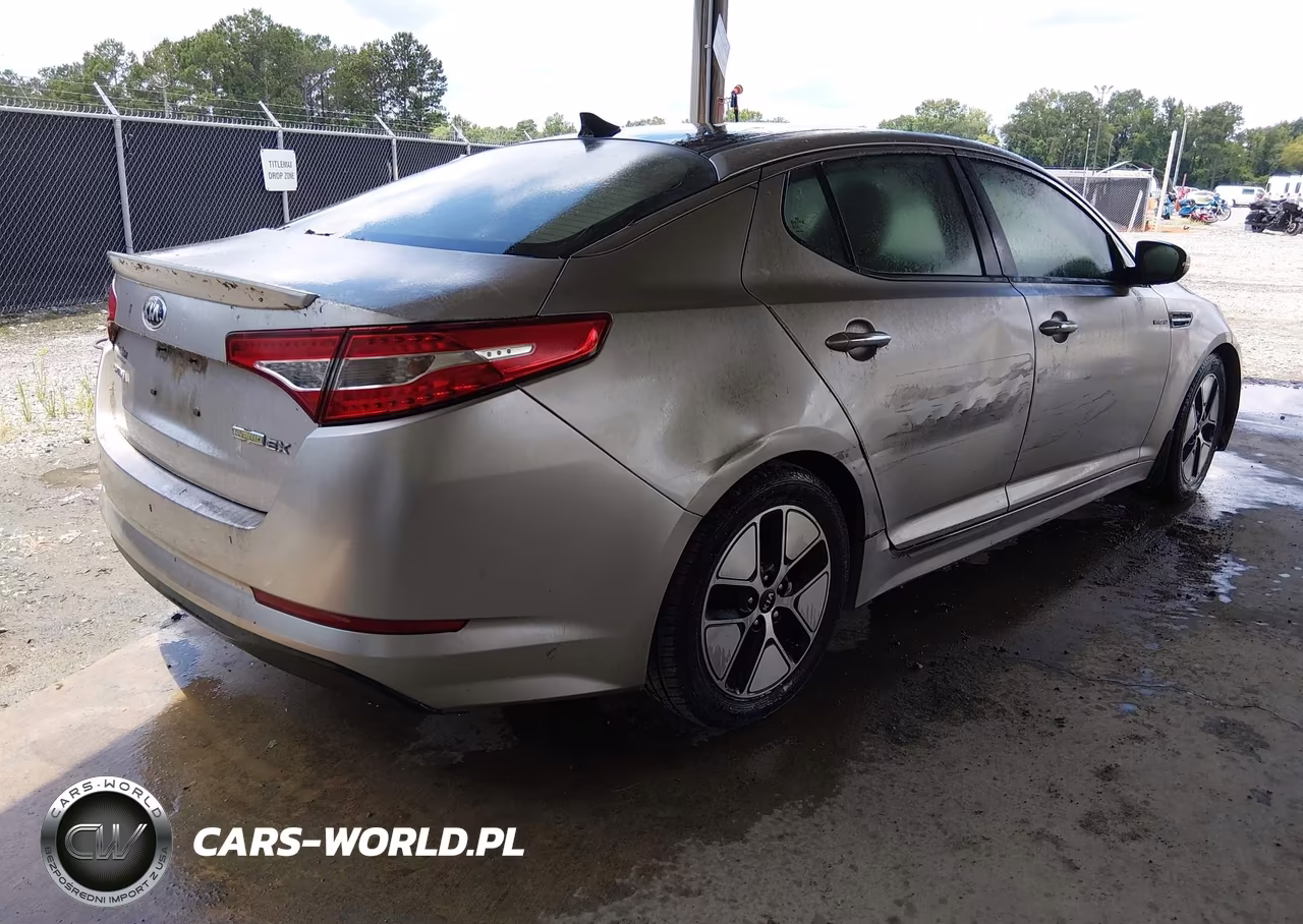 2013 Kia Optima Hybrid Ex VIN:KNAGM4AD6D5053612 - 4