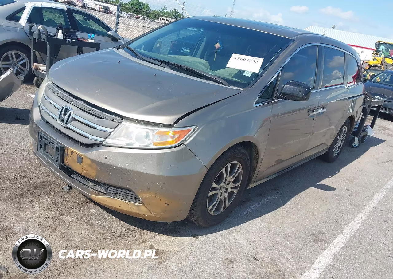 2012 Honda Odyssey Ex-L VIN:5FNRL5H61CB022566 - 2