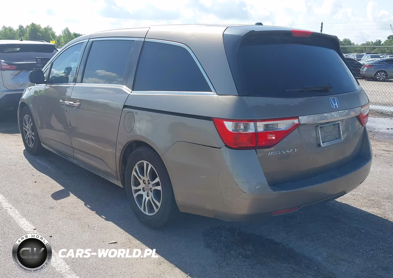 2012 Honda Odyssey Ex-L VIN:5FNRL5H61CB022566 - 3