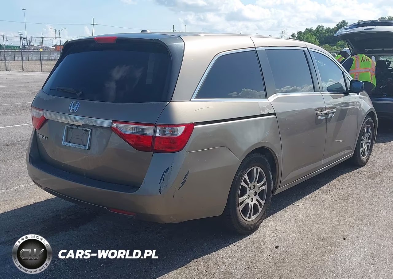 2012 Honda Odyssey Ex-L VIN:5FNRL5H61CB022566 - 4