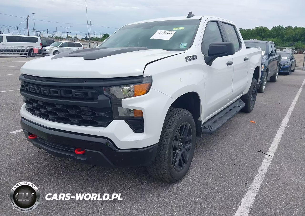 2023 Chevrolet Silverado 1500 4Wd Short Bed Custom Trail Boss VIN:3GCUDCED6PG279835 - 2