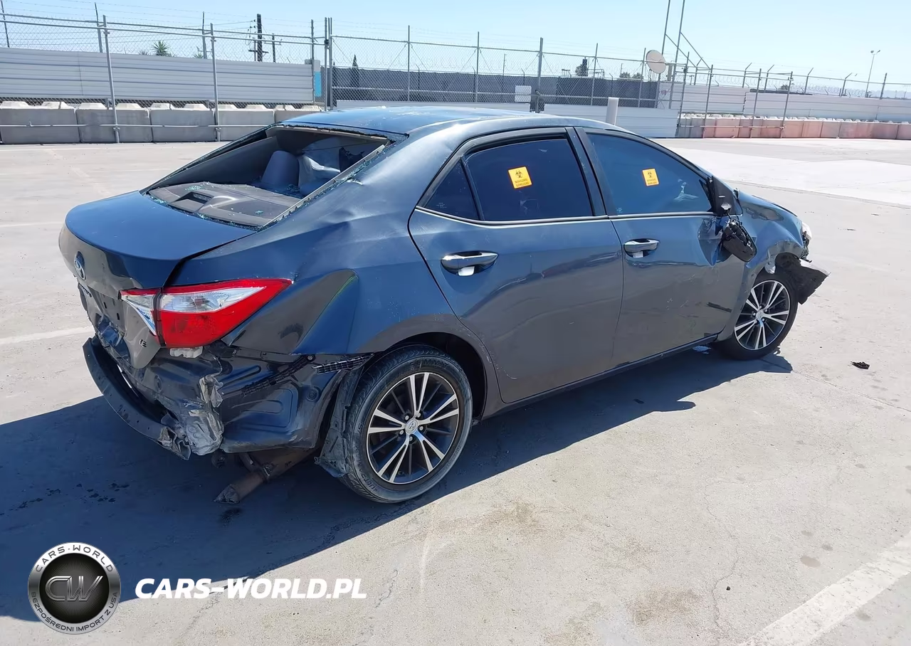 2016 Toyota Corolla Le Plus VIN:5YFBURHE5GP544821 - 4
