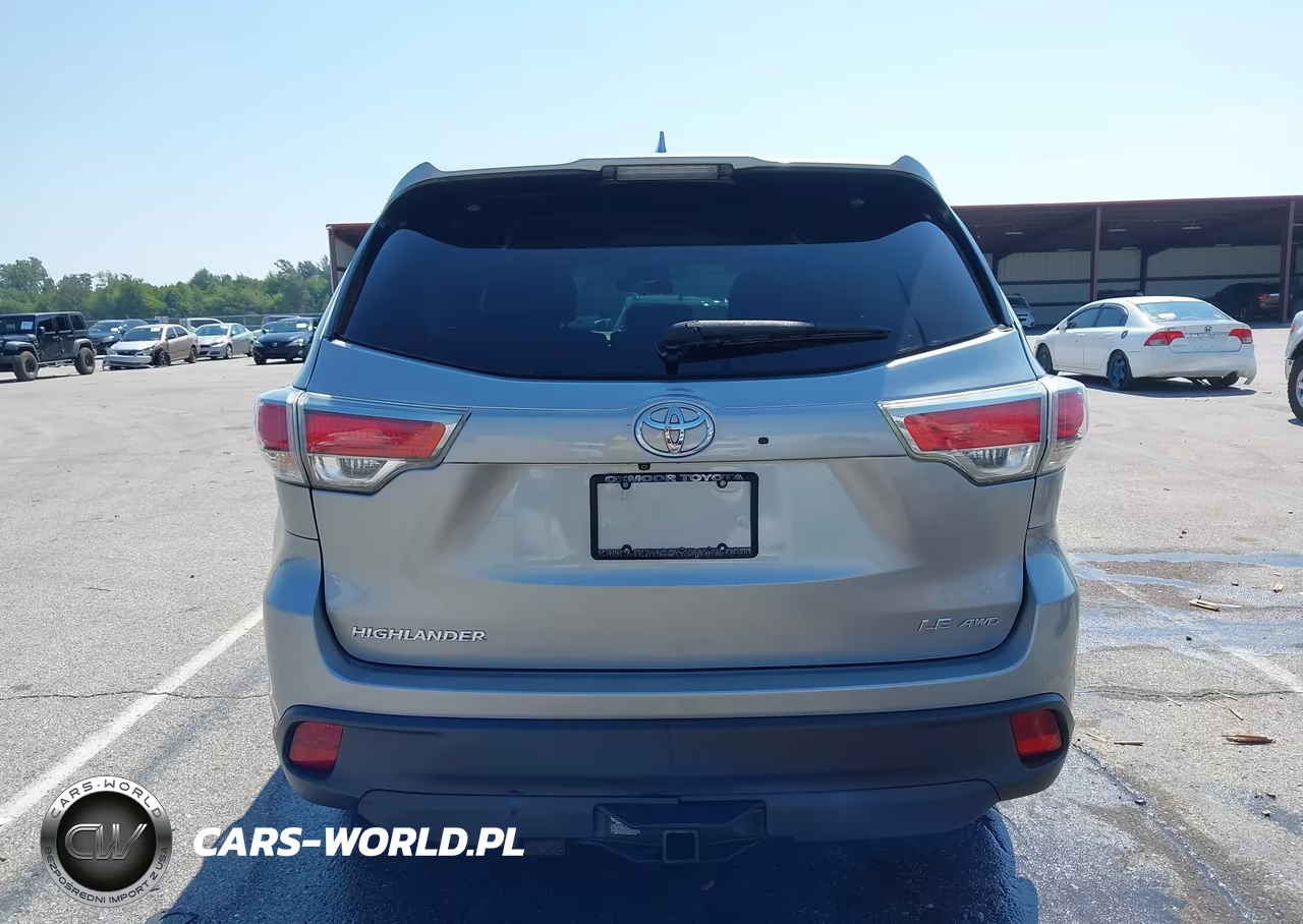 2015 Toyota Highlander Le Plus V6 VIN:5TDBKRFHXFS180470 - 17