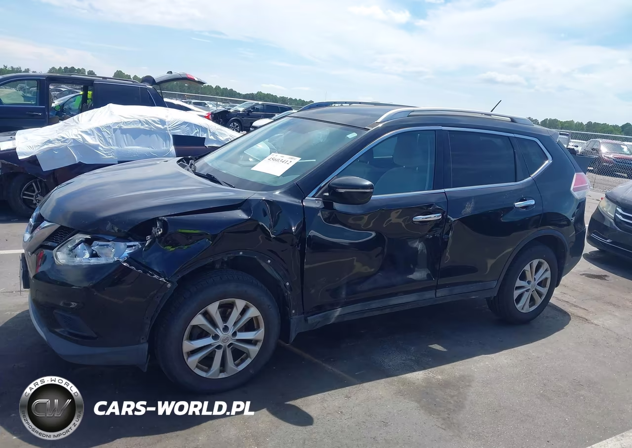 2014 Nissan Rogue Sv VIN:5N1AT2MV7EC855437 - 14