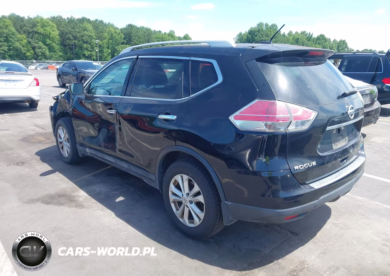 2014 Nissan Rogue Sv VIN:5N1AT2MV7EC855437 - 3