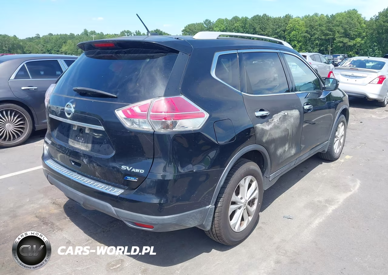 2014 Nissan Rogue Sv VIN:5N1AT2MV7EC855437 - 4