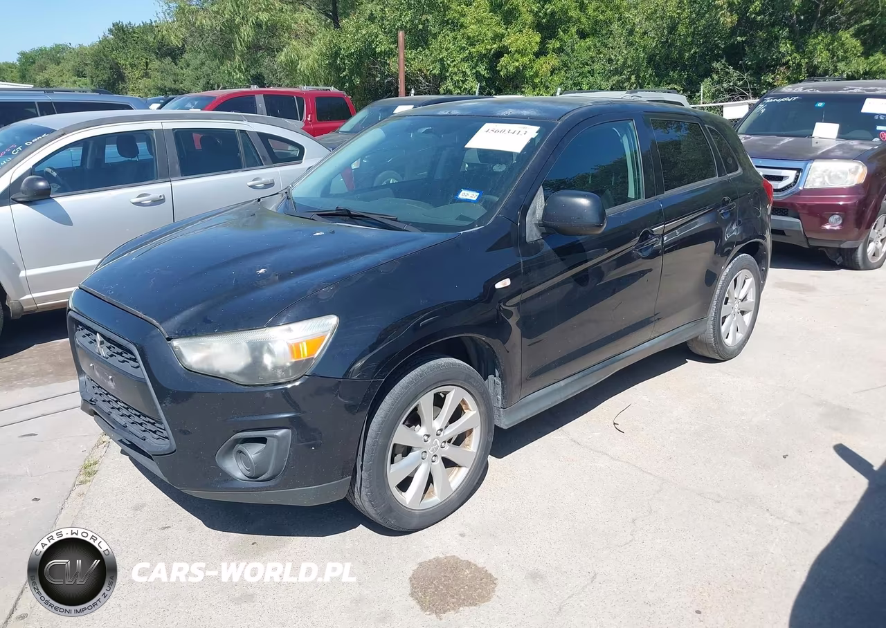 2015 Mitsubishi Outlander Sport Es VIN:4A4AP3AU3FE025501 - 2