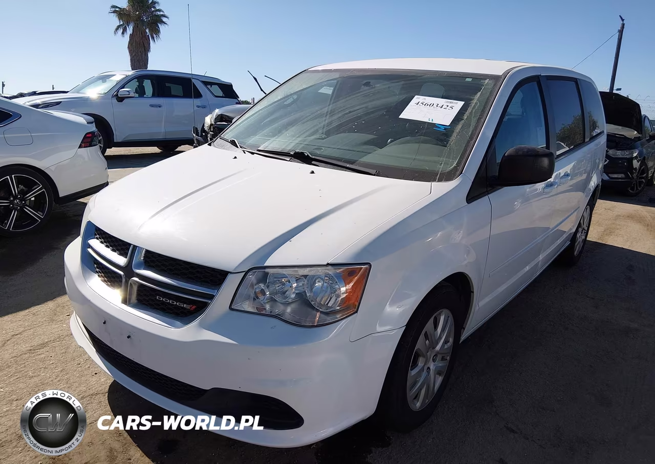 2016 Dodge Grand Caravan Se VIN:2C4RDGBG8GR122927 - 2