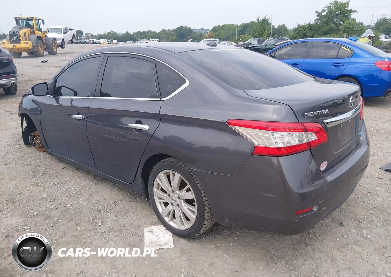 2014 Nissan Sentra Sl VIN:3N1AB7AP8EL628369 - 3
