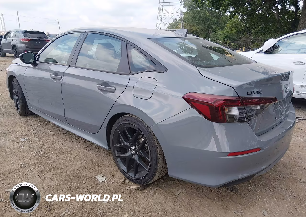 2026 Honda Civic Sport VIN:2HGFE2F50TH529024 - 3