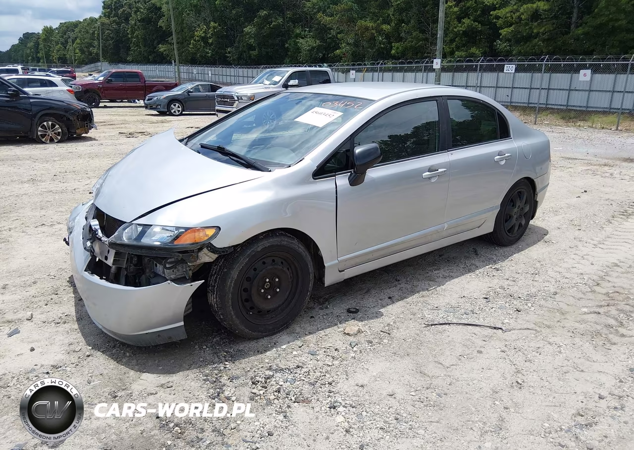 2008 Honda Civic Lx VIN:1HGFA16558L044779 - 2