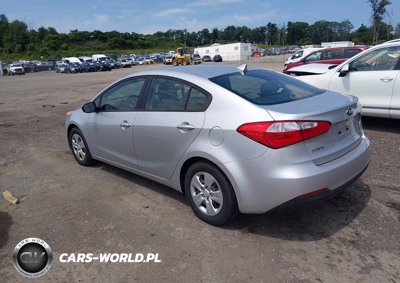 2014 Kia Forte Lx VIN:KNAFK4A61E5132870 - 3
