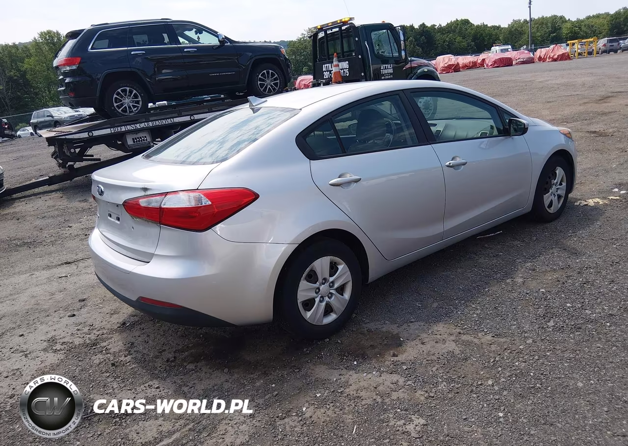 2014 Kia Forte Lx VIN:KNAFK4A61E5132870 - 4