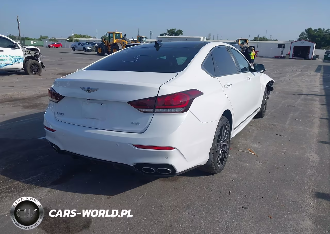 2019 Genesis G80 Sport-Ultimate VIN:KMTFN4JB3KU320154 - 4