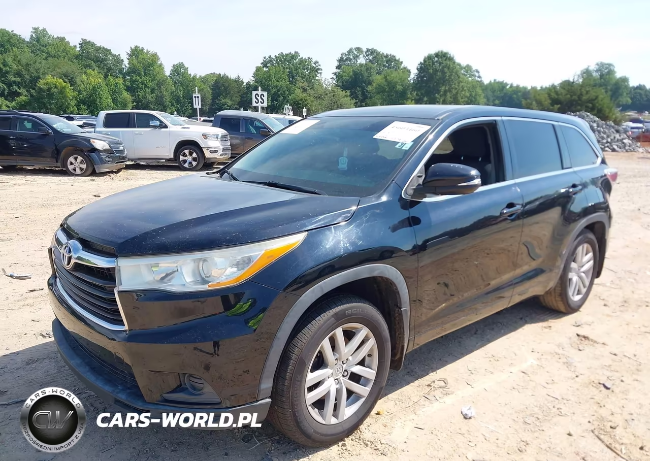 2014 Toyota Highlander Le V6 VIN:5TDBKRFH3ES046821 - 2
