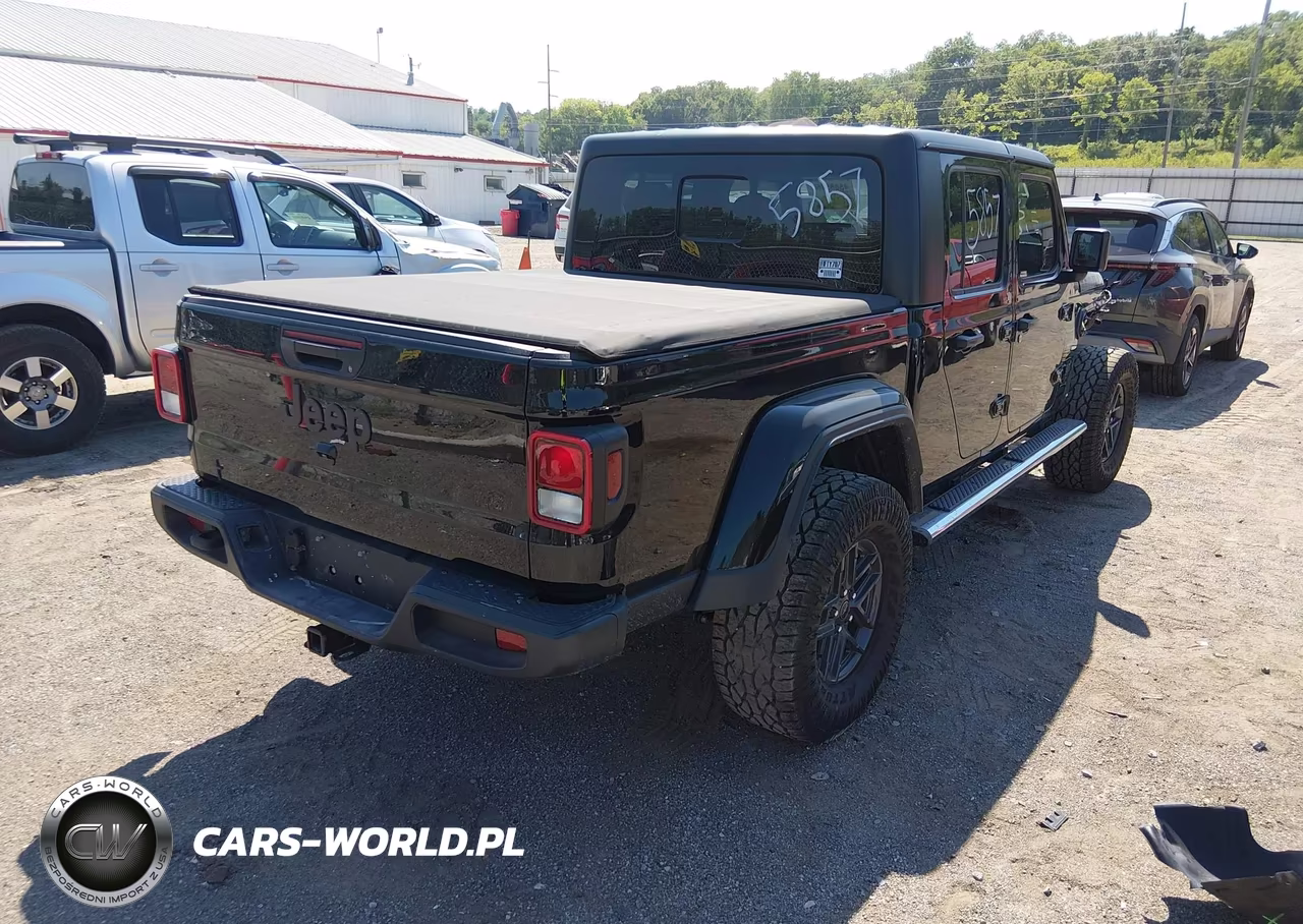 2024 Jeep Gladiator Sport S VIN:1C6JJTAG6RL113386 - 4