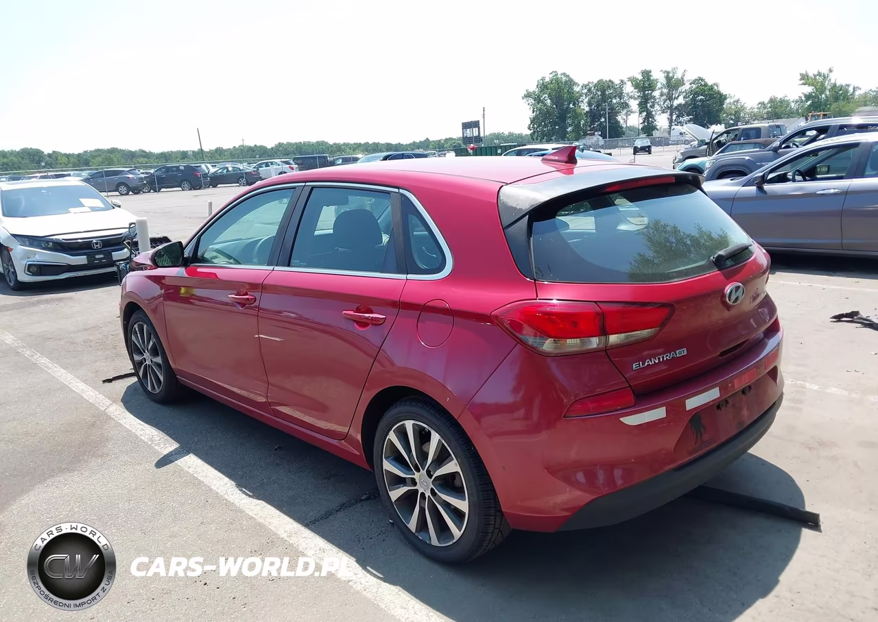 2019 Hyundai Elantra Gt VIN:KMHH35LE7KU088454 - 3