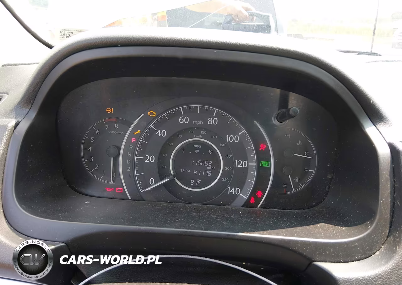 2014 Honda Cr-V Lx VIN:2HKRM4H33EH711638 - 7