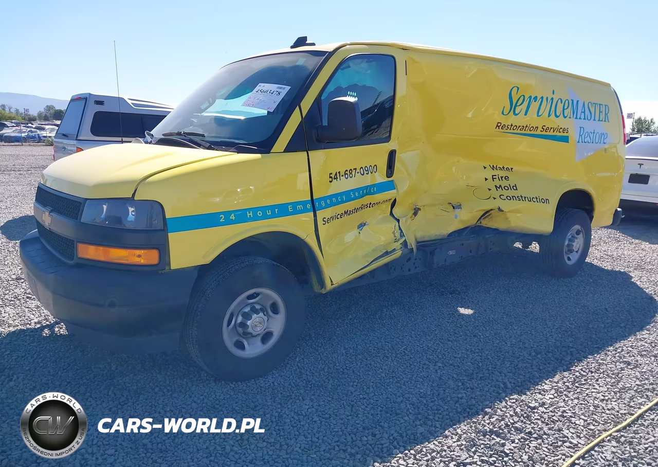 2024 Chevrolet Express Cargo Rwd 2500 Extended Wheelbase Wt VIN:1GCWGBFP1R1278399 - 2