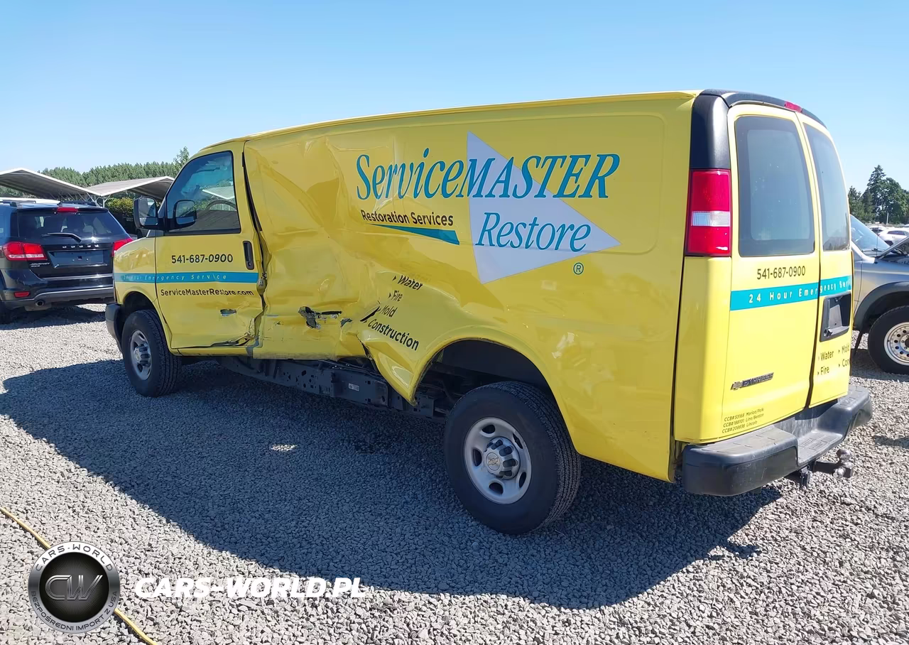 2024 Chevrolet Express Cargo Rwd 2500 Extended Wheelbase Wt VIN:1GCWGBFP1R1278399 - 3