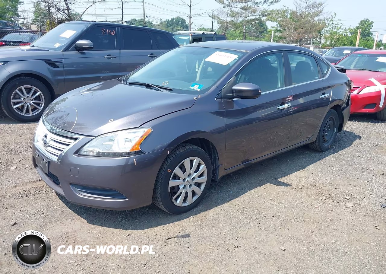 2015 Nissan Sentra Sv VIN:3N1AB7AP8FL683325 - 2