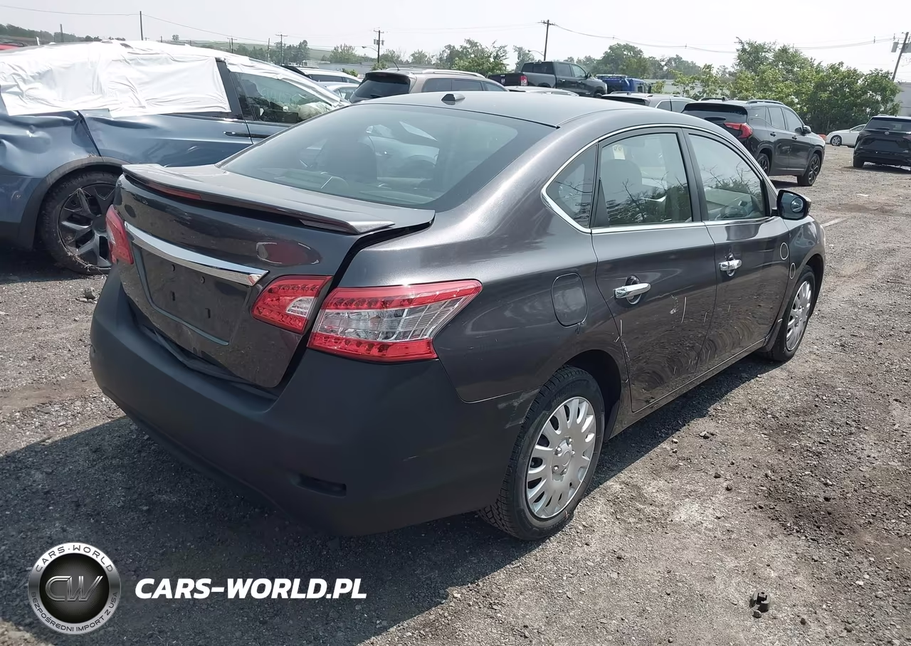 2015 Nissan Sentra Sv VIN:3N1AB7AP8FL683325 - 4