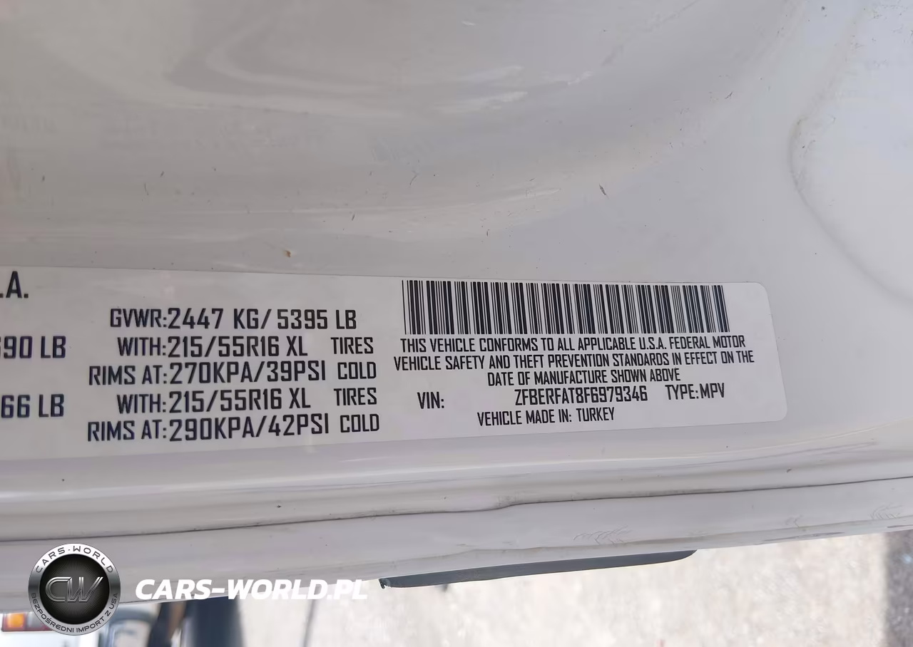 2015 Ram Promaster City Tradesman VIN:ZFBERFAT8F6979346 - 9