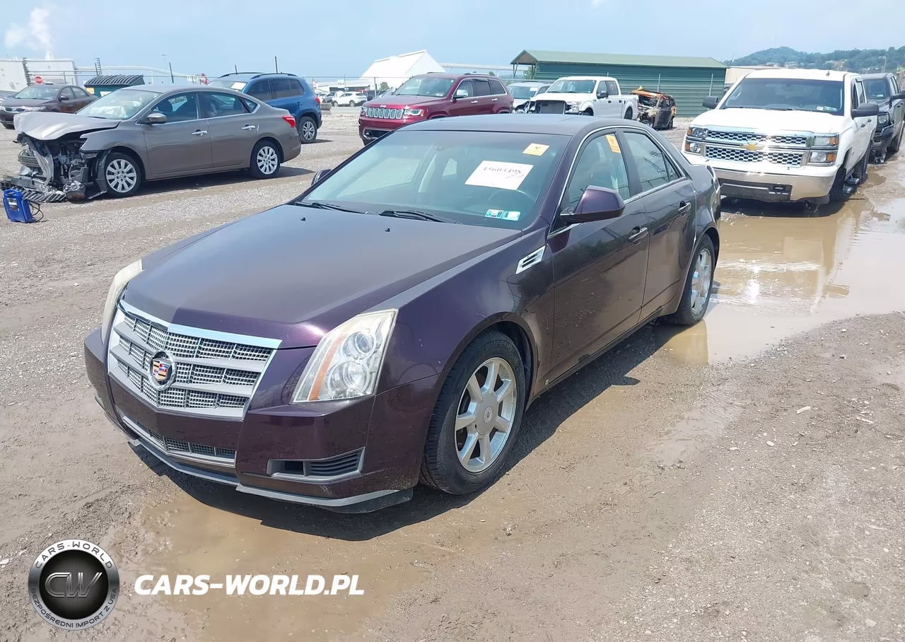 2008 Cadillac Cts Awd W-1Sb VIN:1G6DP57V380117193 - 2