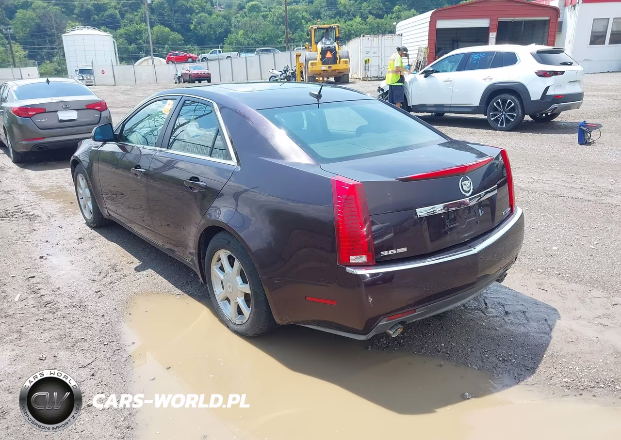 2008 Cadillac Cts Awd W-1Sb VIN:1G6DP57V380117193 - 3