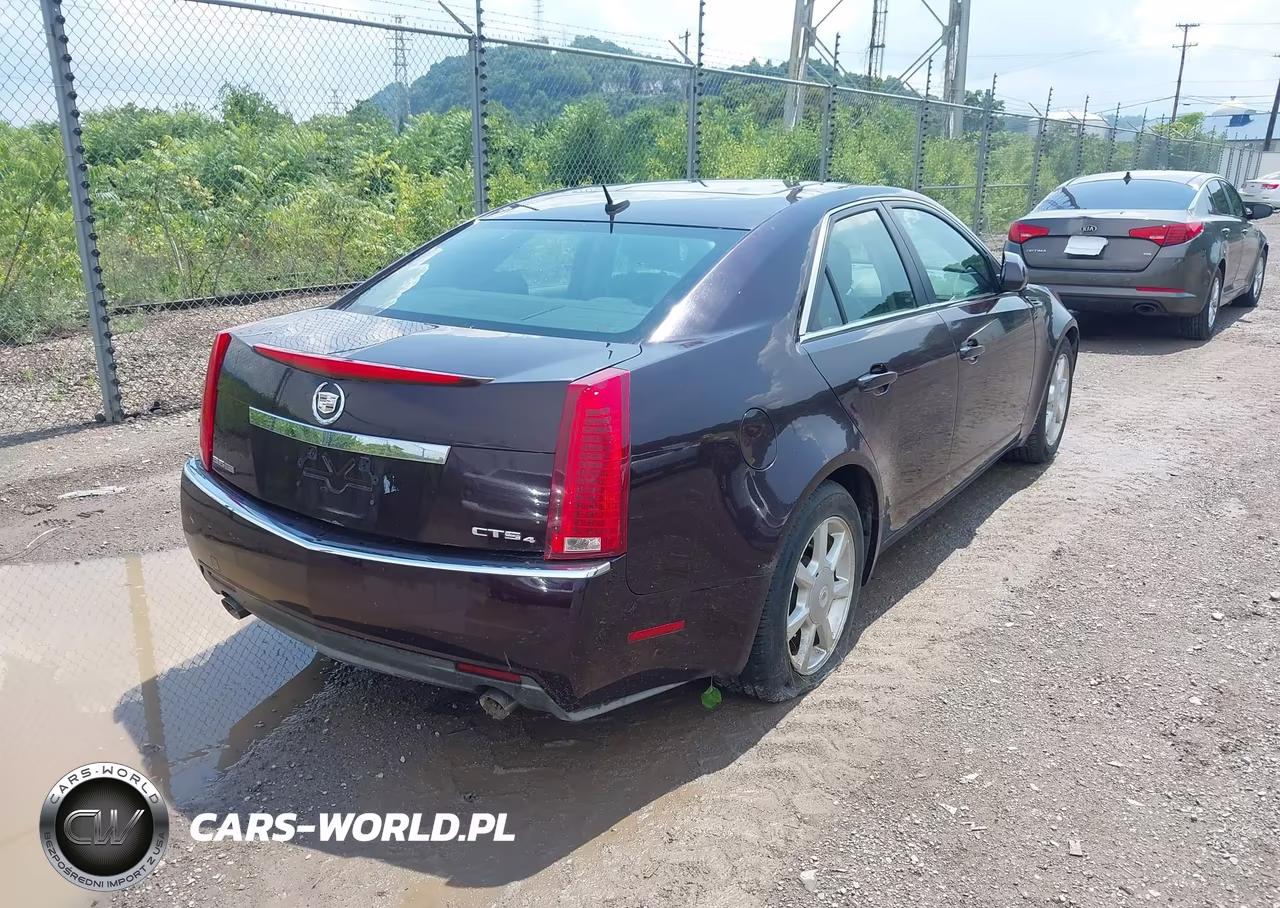 2008 Cadillac Cts Awd W-1Sb VIN:1G6DP57V380117193 - 4