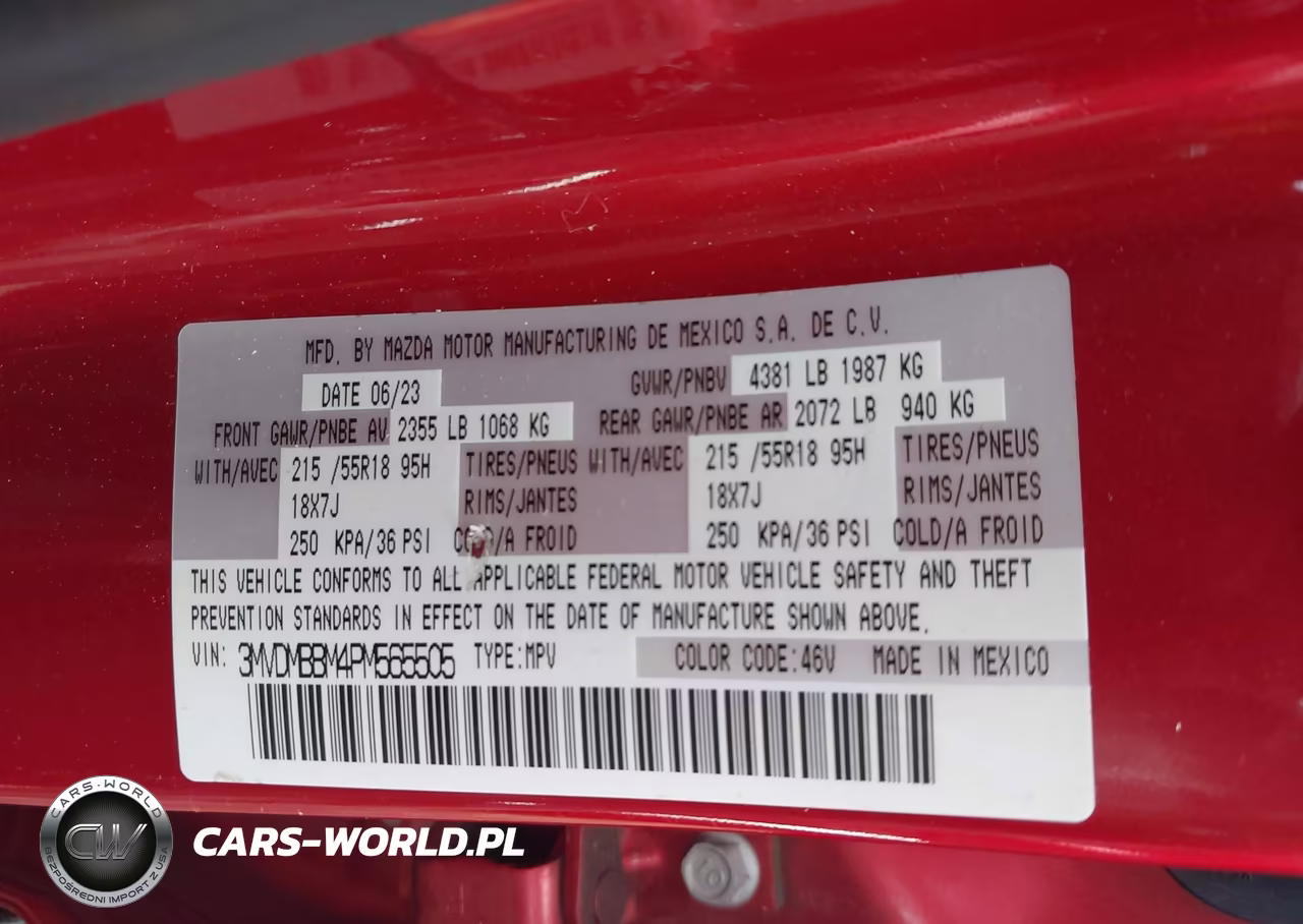 2023 Mazda Cx-30 2.5 S Select VIN:3MVDMBBM4PM565505 - 9