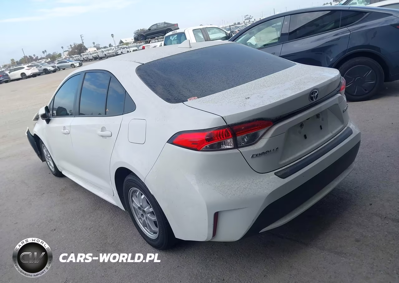 2022 Toyota Corolla Hybrid Le VIN:JTDEAMDE9NJ038165 - 3
