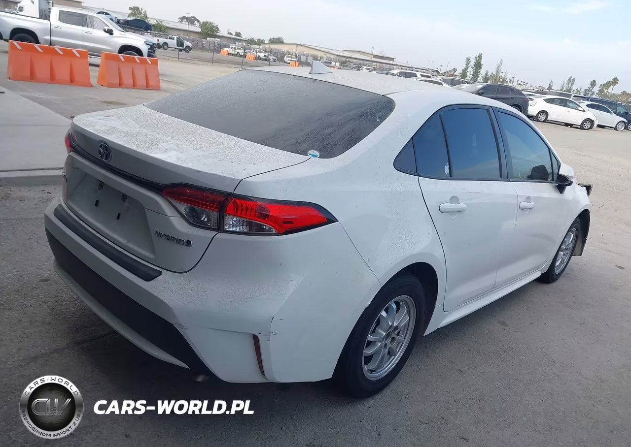 2022 Toyota Corolla Hybrid Le VIN:JTDEAMDE9NJ038165 - 4