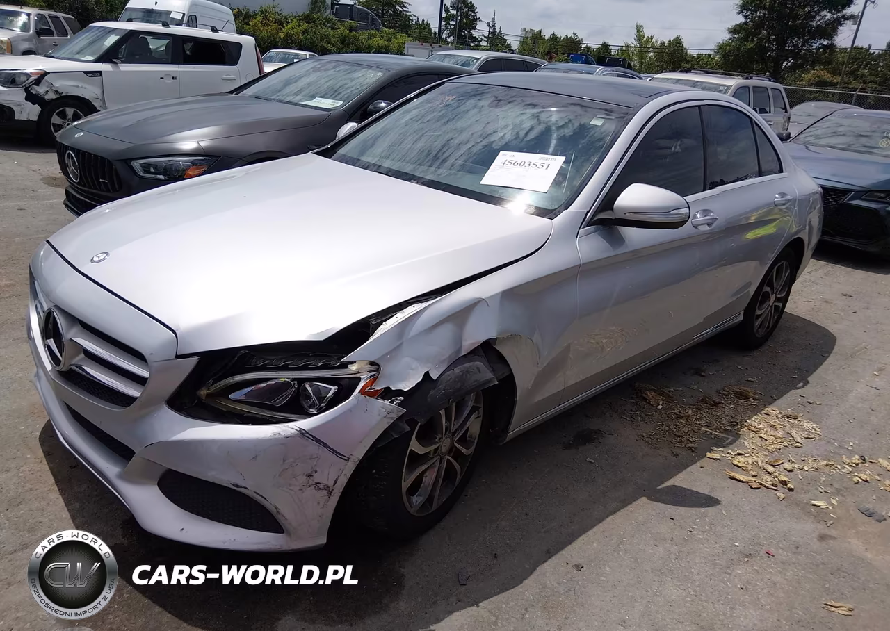 2015 Mercedes-Benz C 300 4Matic VIN:55SWF4KB9FU026183 - 2