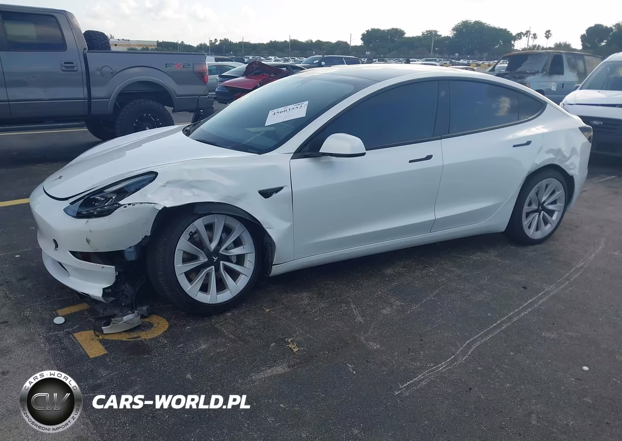 2022 Tesla Model 3 Long Range Dual Motor All-Wheel Drive VIN:5YJ3E1EB6NF269353 - 2